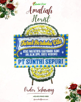 Papan Bunga Duka di Kaduwulung