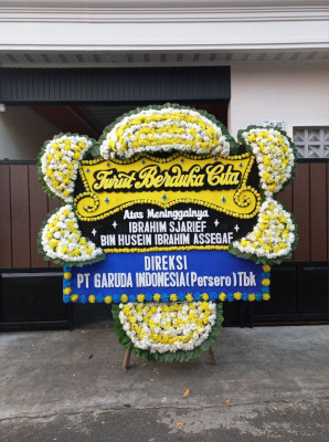 Papan Bunga Duka di Kaduwulung